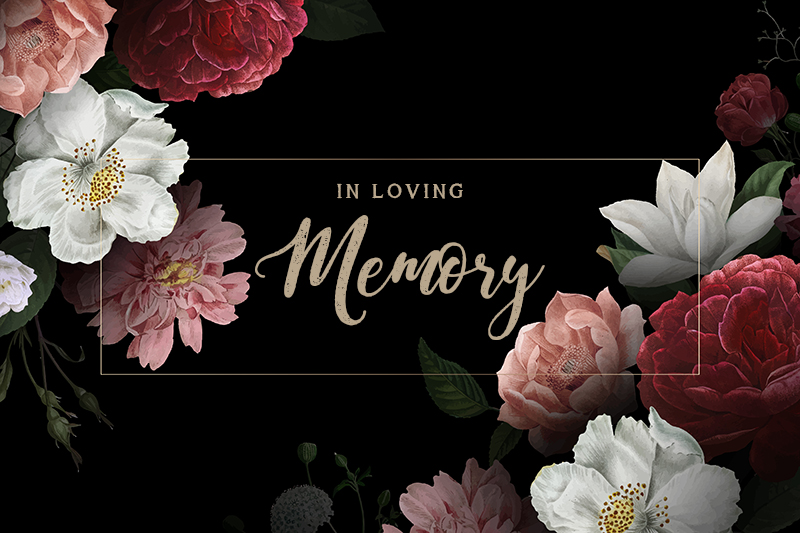 Announcing the passing of a loved one on Social Media